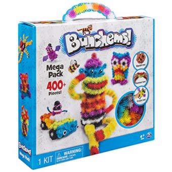 Bunchems Mega Pack Toys Kids Puzzle Thorn Ball Mainan Edukasi Kreatifitas Anak