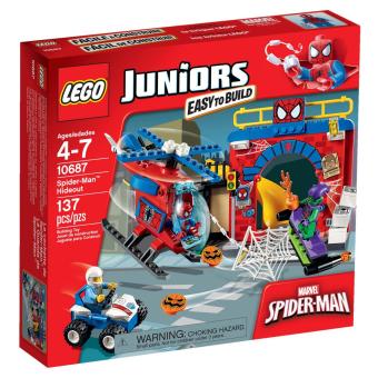 Original LEGO ® / Classic / Junior - Spider Man Hideout