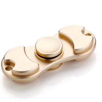 Fidget Spinner Metalic Mainan HandSpinner Toys Clone - Gold
