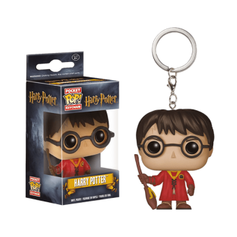 Funko Pop! Keychain Harry Potter - Harry Quidditch