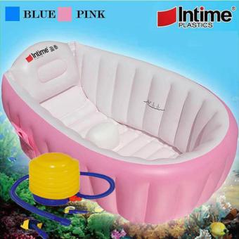 Baby Bath Kolam Bak Mandi Bayi Lengkap dengan Pompa Manual