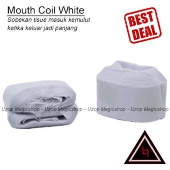 Mouth Coil White (Alat sulap)