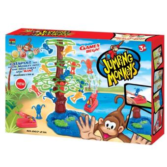 TSH Mainan Keluarga Jumping Monkey | Family Game -Multi Colour