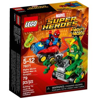 Original LEGO ® # Super Heroes - Mighty Micros : Spider-Man vs Scorpion