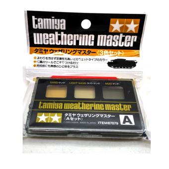 Tamiya 87079 Tamiya Weathering Master A Set (Sand/Light Sand/Mud)
