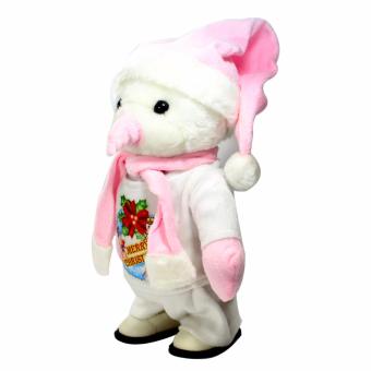 Boneka Besar Snawman-Big snowman doll - Pink