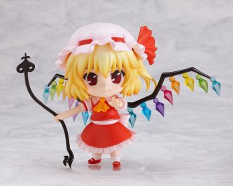 Cute Touhou Project Flandre Scarlet Action Figure 9cm Model Collection Set No.136 For Christmas Gifts - intl