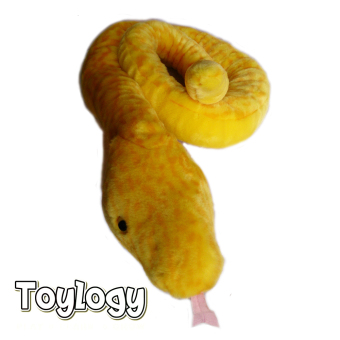 Toylogy Boneka Hewan Ular- Snake Doll - 62\" Yellow