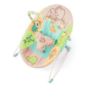 Bright Starts Bouncer Patchwork Zoo Full Color