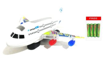 Daymart Toys Play Vehicles Pesawat/Airplane Air Bus - White