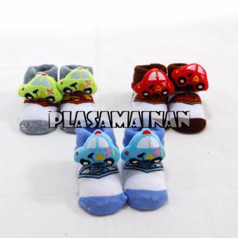 AA Toys Sock Baby Boys 3 Pcs Random - Mamimu Kaos Kaki Bayi Laki Laki