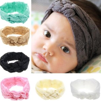 Baby lily Bear Fashion 7pcs Baby Girls Cute Headbands Head Bands - intl