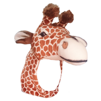 Toylogy - Kostum Topi Kepala Gerapah - Giraffe Hat - Costume