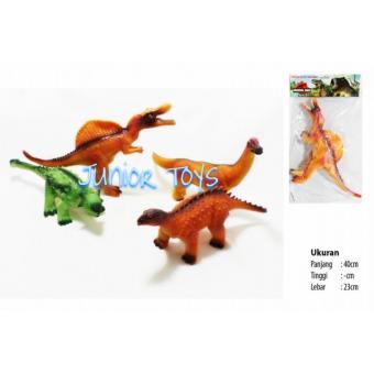 Mainan Dinosaurus Karet ukuran besar + Suara