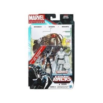 Marvel Universe Marvel's Greatest Battles Comic Action Figure 2-Pack - Black Spider-Man/Dr. Doom