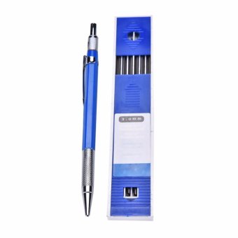 2b 2mm Lead Holder Automatic Mechanical Drawing Drafting Pencil 12 Leads Refills - intl