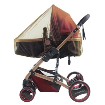Kuhong Summer Safe Baby Carriage Insect Full Cover Mosquito Net Baby Stroller Bed - intl