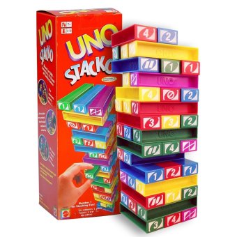 UNO Stacko Warna Size Besar - Mainan Edukasi Anak - Fun untuk Dewasa