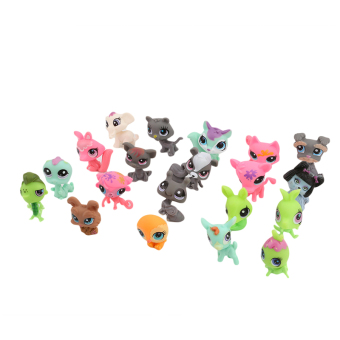 HengSong 20 PCS Littlest Pet Shop Cute Cat Loose Child Baby Girl Toys