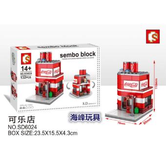 Junior Toys Mainan Bricks/Block Sembo Store Places
