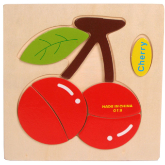Kayla Org - Mainan Edukasi Puzzle Mini Buah Cerry