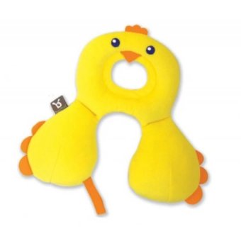 Yellow Chicken Total Support Headrest Baby Anti Roll Neck PillowCar Neck Support Pillow - intl