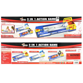 TSH Mainan Edukasi 3 in 1 Action Game Sport Family Game - Multi Colour