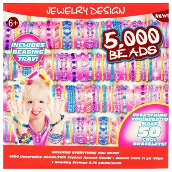 TSH Mainan Edukatif dan Kreatif Beads 5000 - Multi Colour