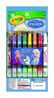 Frozen Mini Twistable Crayon & Paper Set - intl