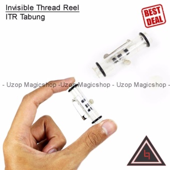 Uzop Magicshop Invisible Thread Reel (Alat Sulap) itr tabung