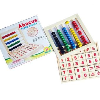 Kayla Org Mainan Edukasi Abacus Study Bocks