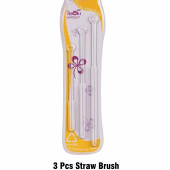 Naoki Flexible Straw Brush 9305 BPA Free Isi 3 Pcs