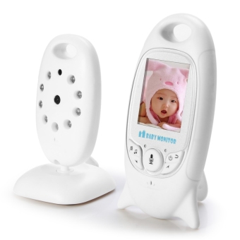 VB601 Digital Security Baby Monitors Video Camera with 2.4GHZ Night Vision Temperature Monitoring & 2 Way Talk Talkback System Build-In Hight Capacity Battery - intl