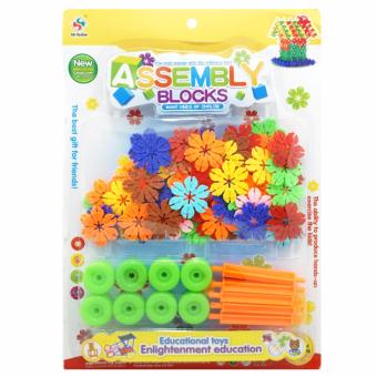 TSH Mainan Edukasi Assembly Block Snow Unik dan Kreatif DIY - Mutli Colour