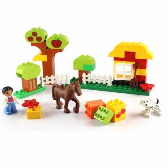 AA Toys Blocks Happy Farm 188-35 45 Pcs - Mainan Edukasi Susun Balok