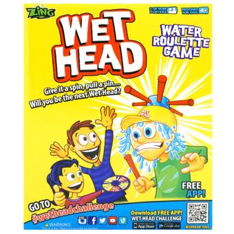 TSH Mainan Wet Head Helmet Game Toys - Multi Colour