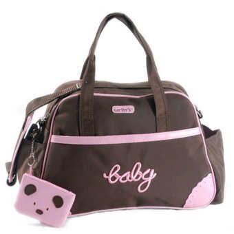 Baby Talk Diaper Bag Pink - Tas Perlengkapan Bayi - Pink