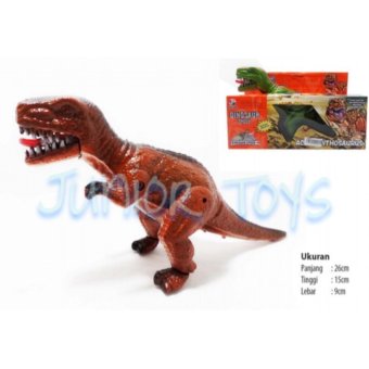 Mainan Dinosaurus Baterai T-Rex