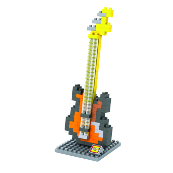 Loz Diamond Blocks Bass Guitar