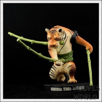 One Piece Roronoa Zoro Tiger 15 years Special Action FigureJapanese Anime Figure pvc 18CM anime Model Toys A219 - intl