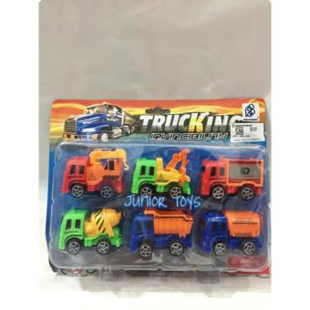 Mainan Truk isi 6 pcs Trucking Series