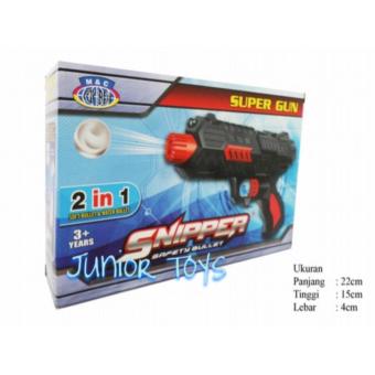 Mainan Pistol Snipper 2 in 1