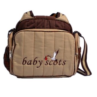 Baby Scots - Tas Bordir Type 2 - ISEDB016 Coklat