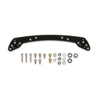 Tamiya FRP Wide Front Plate for Fully Cowled Mini 4WD - Hitam