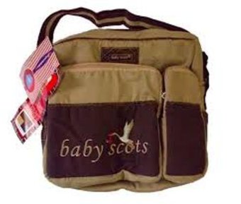 Babyscots Embroidery Medium Bag Brown