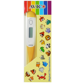 Avico Thermometer Digital Elastis Bayi - Kuning