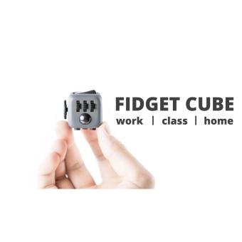 StarStore Fidget Cube Mainan (Spin Click Glide Flip Roll Breathe) Hot New Toys 2017