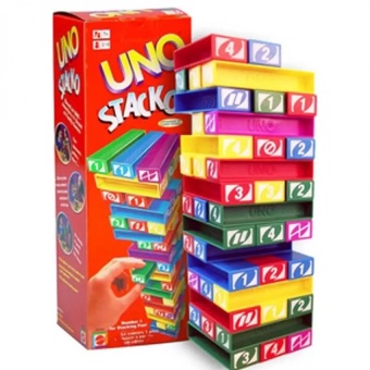 Uno Stacko Family Game - Multi Colour