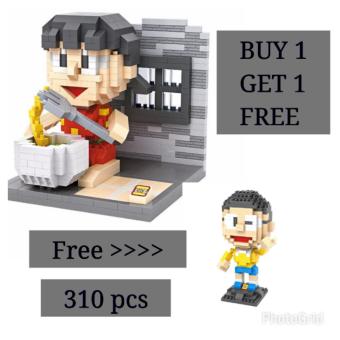 ( Buy 1 Get 1 Free )Loz Xxl 9736 Free Loz 9807 Japanese Cartoon