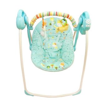 Baby Elle Portable Swing Electric - Blue